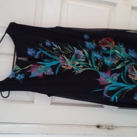 Connected Floral Maxi Dres NWT - Picture 2 of 5